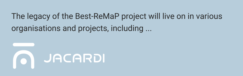 Legacy of Best ReMaP: JACARDI project